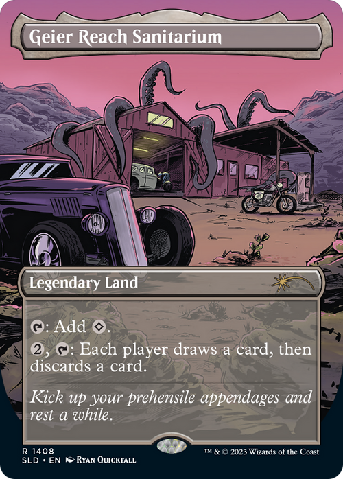 Geier Reach Sanitarium (SLD-1408) - Secret Lair Drop (Borderless) Foil