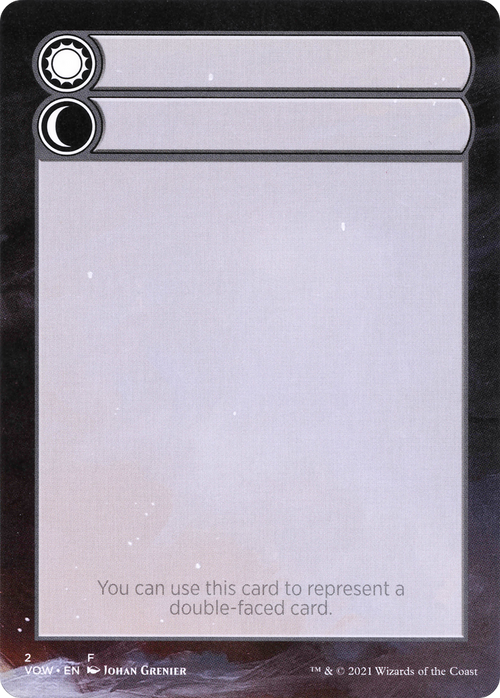 Double-Faced Substitute Card (SVOW-002) - Innistrad: Crimson Vow Substitute Cards (Borderless)