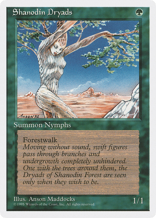 Shanodin Dryads (4ED-) - Fourth Edition