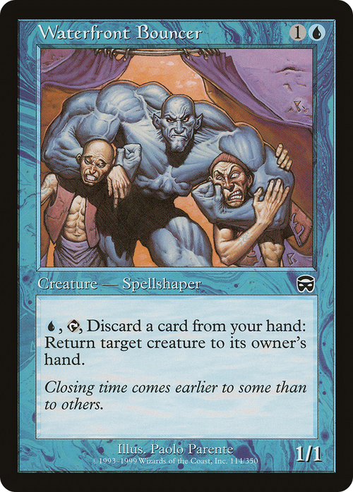 Waterfront Bouncer (MMQ-114) - Mercadian Masques