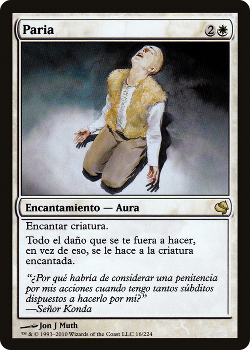 Pariah (Spanish) - "Paria" (PS11-016) - Salvat 2011
