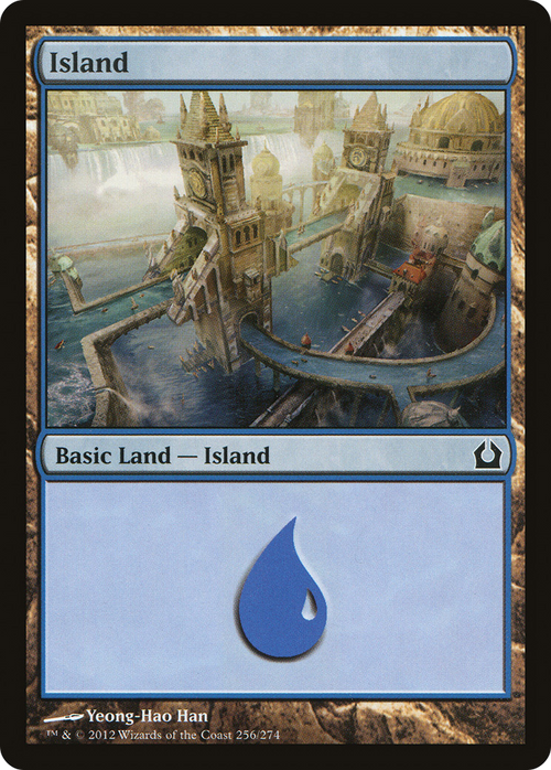 Island (256) (RTR-256) - Return to Ravnica Foil