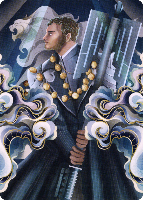 Rafiq of the Many // Rafiq of the Many (ASNC-081) - New Capenna Art Series (Borderless) Foil