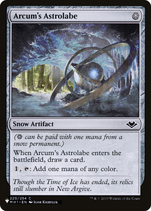 Arcum's Astrolabe (LIST-MH1-220) - The List