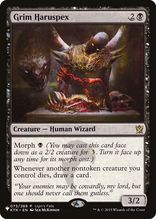 Grim Haruspex (LIST-UGIN-73) - The List