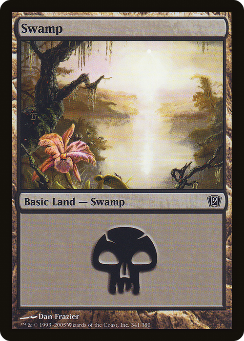 Swamp (341) (9ED-341) - 9th Edition