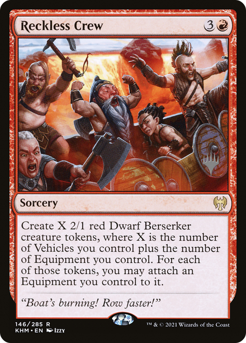 Reckless Crew (PPKHM-146P) - Kaldheim Promos