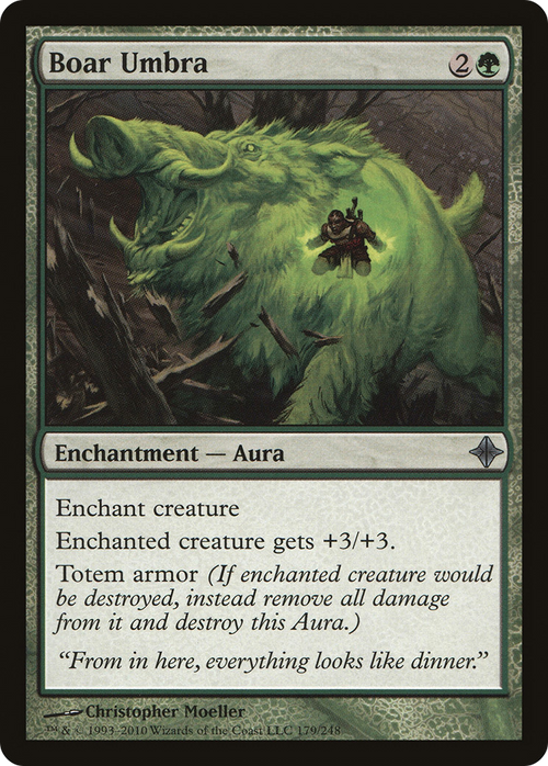 Boar Umbra (ROE-179) - Rise of the Eldrazi Foil