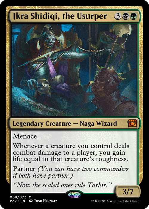 Ikra Shidiqi, the Usurper (PZ2-058) - Treasure Chest Foil