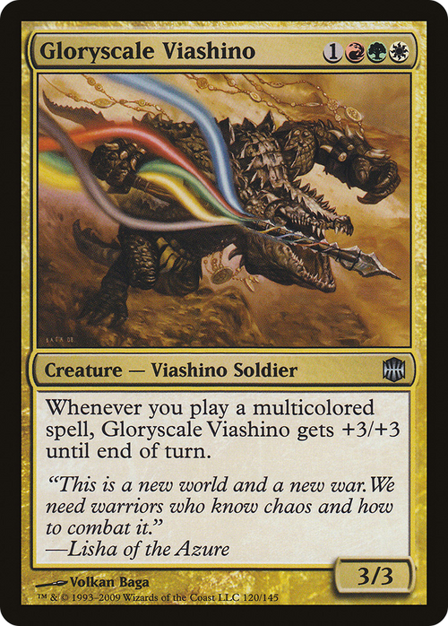 Gloryscale Viashino (ARB-120) - Alara Reborn