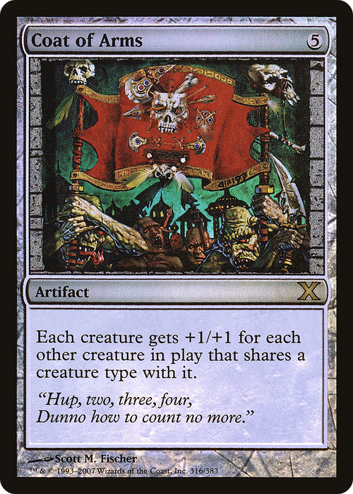 Coat of Arms (10E-316★) - Tenth Edition Foil