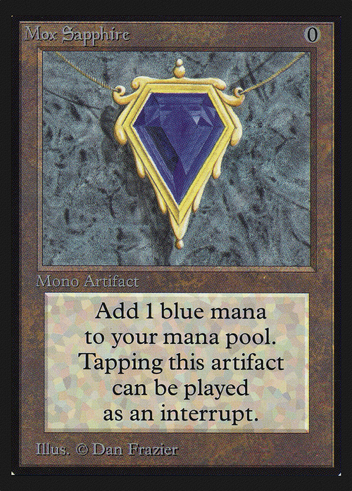 Mox Sapphire (CE) (CED-) - Collectors' Edition