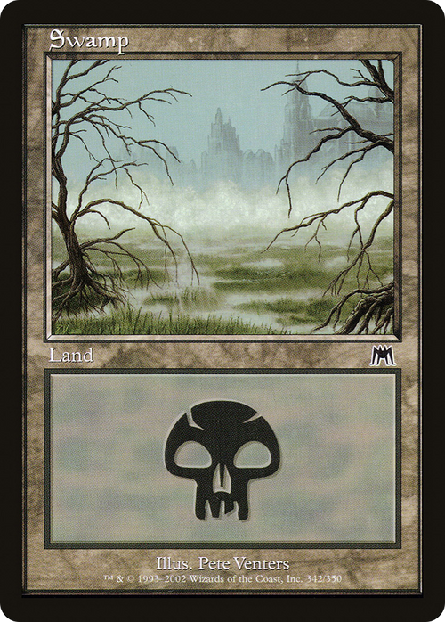 Swamp (342) (ONS-342) - Onslaught Foil