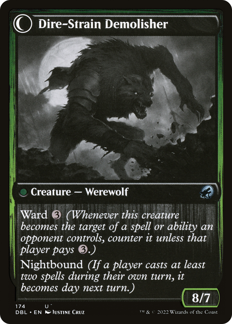 Burly Breaker (DBL-174) - Innistrad: Double Feature: (Double Faced Transform)