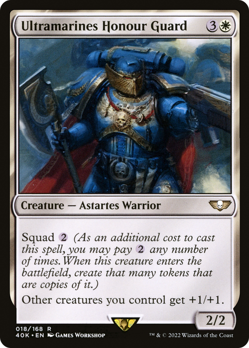 Ultramarines Honour Guard (40K-018) - Warhammer 40,000 Commander