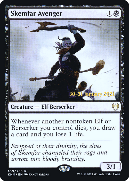 Skemfar Avenger (PRE-109S) - Kaldheim Promos Foil