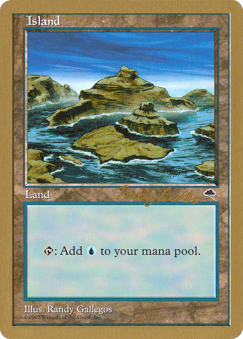 Island (Inlet) - 1998 Randy Buehler (TMP) (WCD-) - World Championship Decks 1998