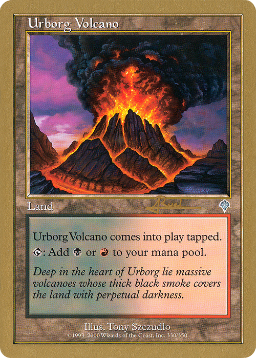 Urborg Volcano - 2001 Antoine Ruel (INV) (WCD-) - World Championship Decks 2001
