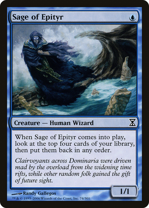 Sage of Epityr (TSP-074) - Time Spiral