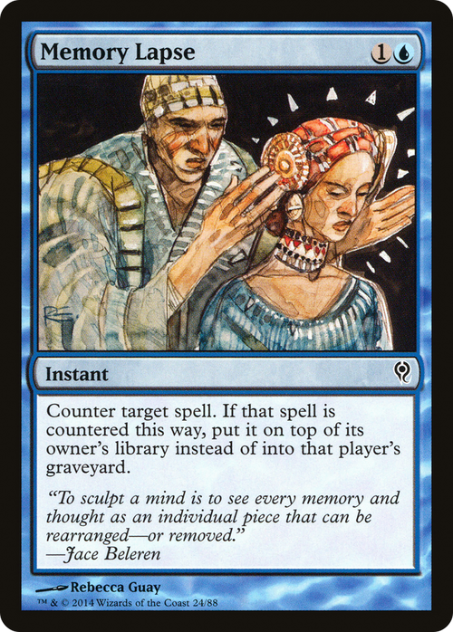 Memory Lapse (DDM-024) - Duel Decks: Jace vs. Vraska