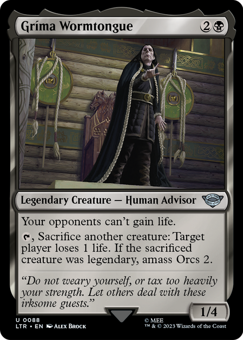 Grima Wormtongue (LTR-088) - The Lord of the Rings: Tales of Middle-earth