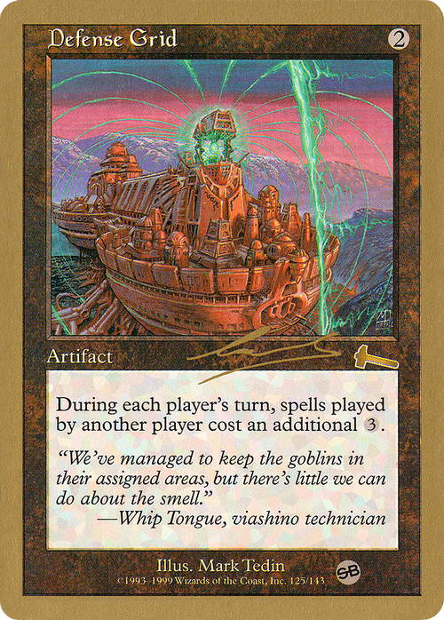 Defense Grid - 2000 Nicolas Labarre (ULG) (SB) (WCD-) - World Championship Decks 2000