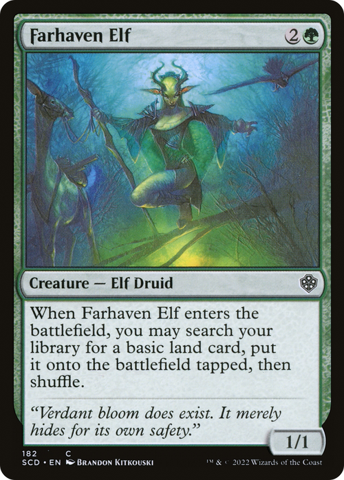 Farhaven Elf (SCD-182) - Starter Commander Decks