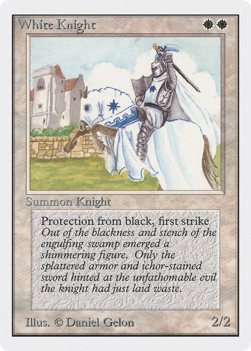 White Knight (2ED-) - Unlimited Edition