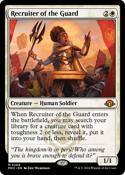 Recruiter of the Guard (MH3-266) - Modern Horizons 3 Foil