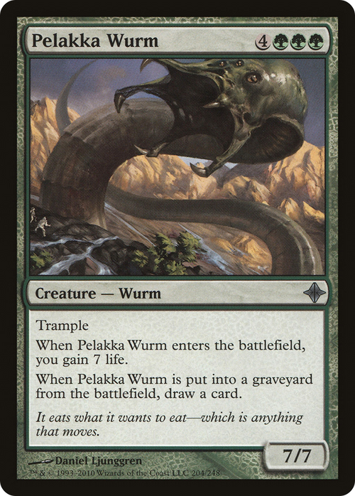 Pelakka Wurm (ROE-204) - Rise of the Eldrazi