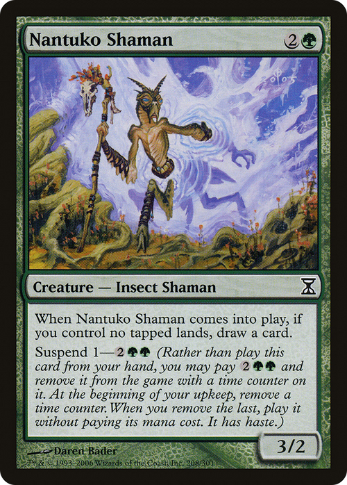 Nantuko Shaman (TSP-208) - Time Spiral Foil