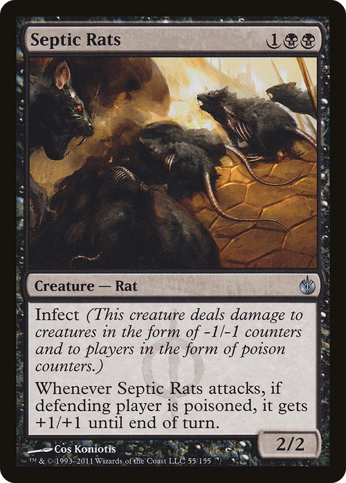 Septic Rats (MBS-055) - Mirrodin Besieged