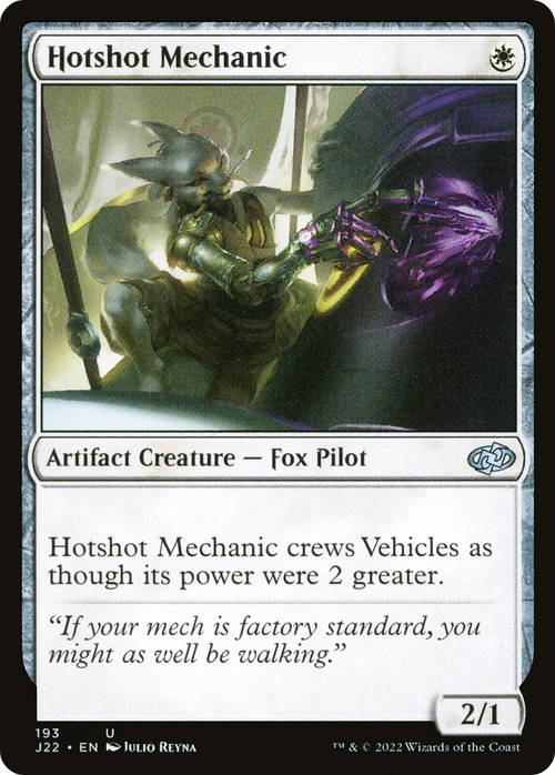 Hotshot Mechanic (J22-193) - Jumpstart 2022