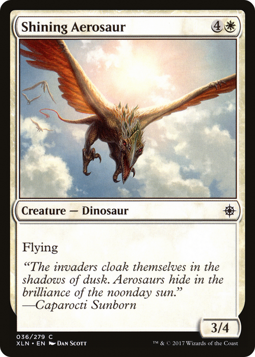 Shining Aerosaur (XLN-036) - Ixalan