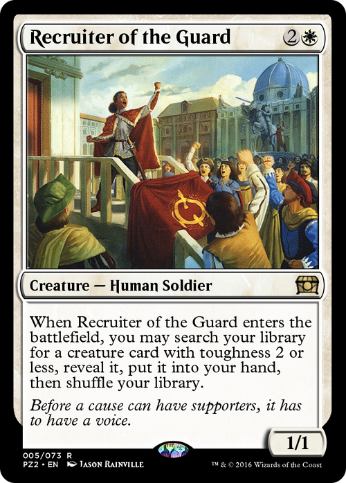 Recruiter of the Guard (PZ2-005) - Treasure Chest Foil