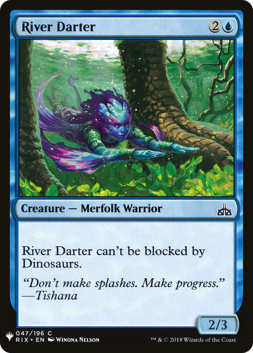 River Darter (LIST-RIX-47) - The List