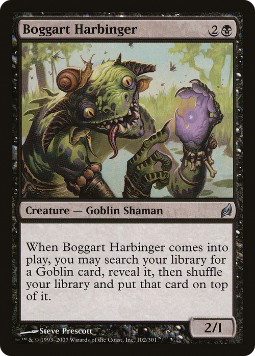 Boggart Harbinger (LRW-102) - Lorwyn Foil