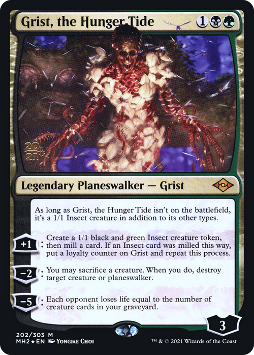 Grist, the Hunger Tide (PRE-202S) - Modern Horizons 2 Promos Foil