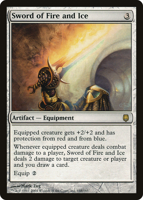 Sword of Fire and Ice (DST-148) - Darksteel Foil