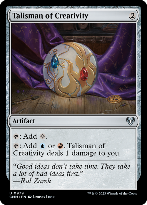 Talisman of Creativity (CMM-979) - Commander Masters