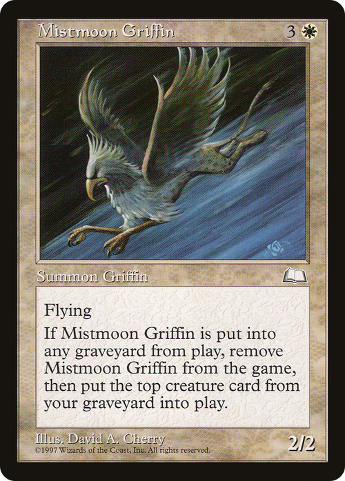 Mistmoon Griffin (WTH-) - Weatherlight