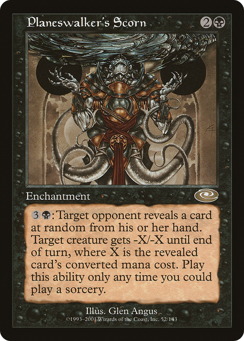 Planeswalker's Scorn (PLS-052) - Planeshift Foil