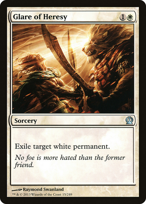Glare of Heresy (THS-015) - Theros