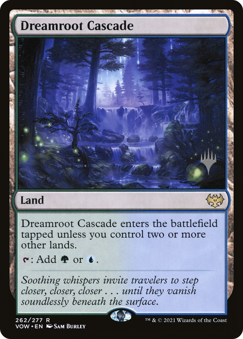 Dreamroot Cascade (PPDMU-262) - Innistrad: Crimson Vow Promos Foil