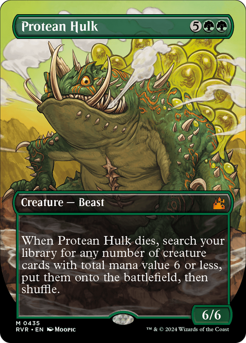 Protean Hulk (Anime Borderless) (RVR-435) - Ravnica Remastered