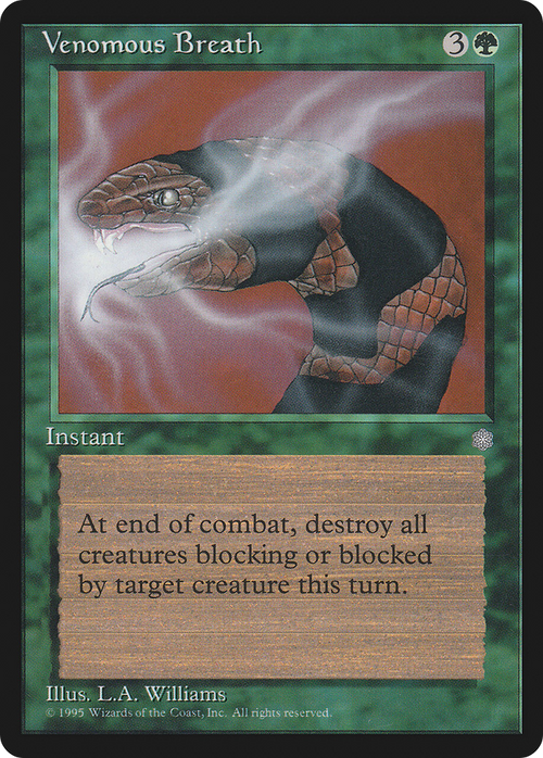 Venomous Breath (ICE-) - Ice Age