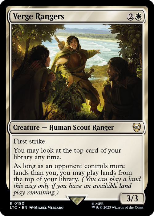 Verge Rangers (LTC-180) - Tales of Middle-earth Commander