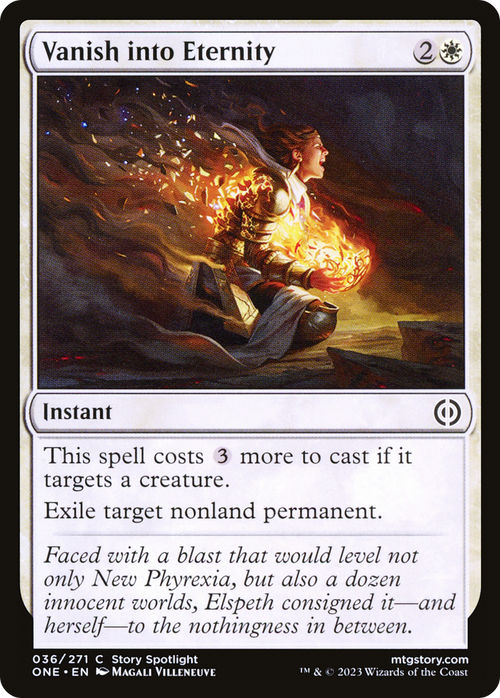 Vanish into Eternity (ONE-036) - Phyrexia: All Will Be One
