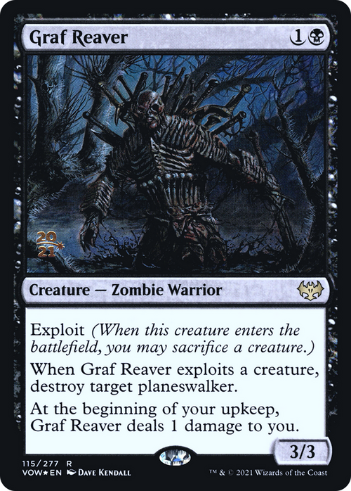Graf Reaver (PRE-115) - Innistrad: Crimson Vow Promos Foil
