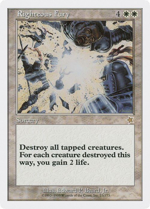 Righteous Fury (S99-023) - Starter 1999